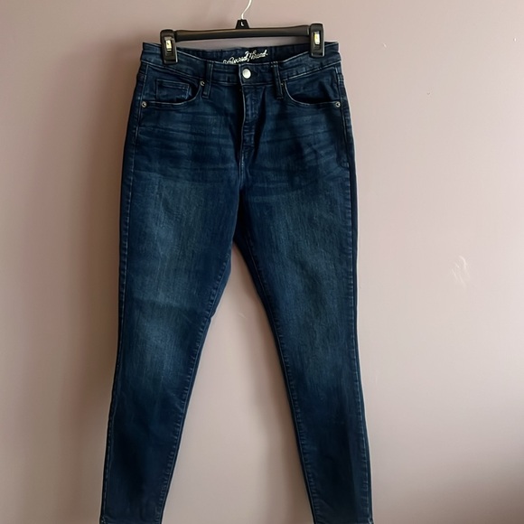 High Rise Skinny Jeans EUC Size 10 Regular (30 inseam) - Picture 3 of 16